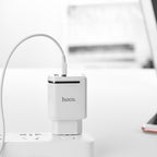 Wall charger “C39A Enchanting” EU dual USB charging adapter