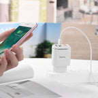 Wall charger “C39A Enchanting” EU dual USB charging adapter