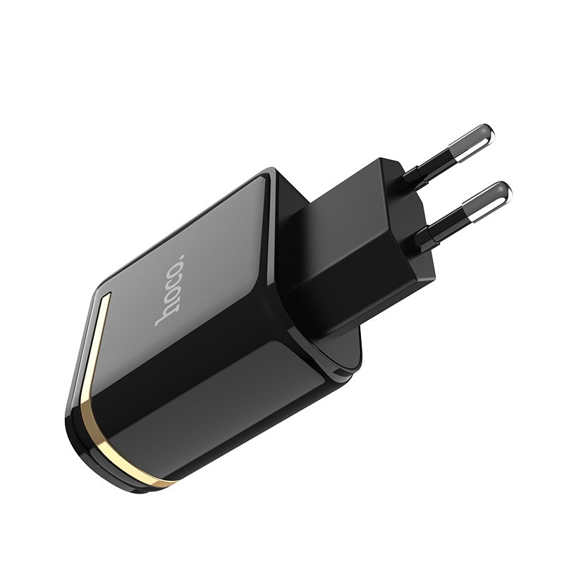 Wall charger “C39A Enchanting” EU dual USB charging adapter