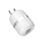 Wall charger “C41 Wisdom” US dual USB charging adapter