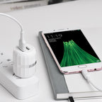 Wall charger “C41 Wisdom” US dual USB charging adapter
