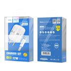 Wall charger “C41 Wisdom” US dual USB charging adapter