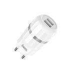 Wall charger “C41A Wisdom” EU dual USB charging adapter