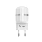 Wall charger “C41A Wisdom” EU dual USB charging adapter