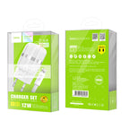 Wall charger “C41A Wisdom” EU dual USB charging adapter