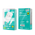 Wall charger “C41A Wisdom” EU dual USB charging adapter