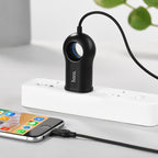 Wall charger “C44 Plentiful” US charging adapter with built-in wire