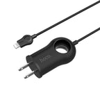 Wall charger “C44 Plentiful” US charging adapter with built-in wire