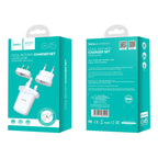 Wall charger “C45 Cool rotary” US / EU / UK charging adapter