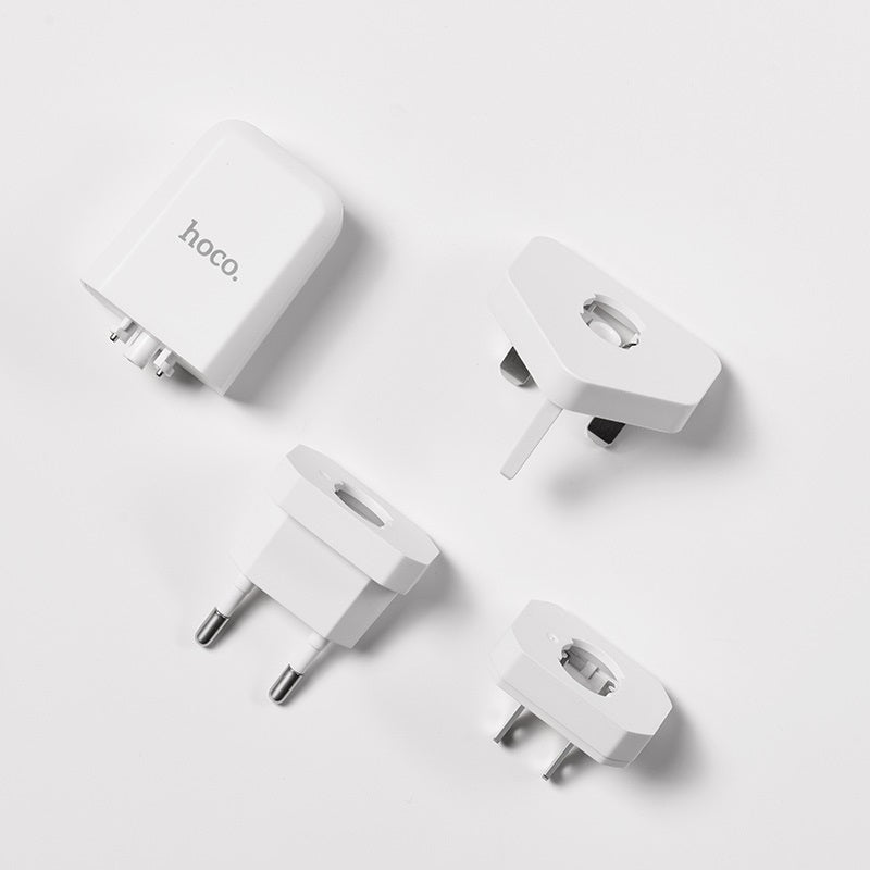 Wall charger “C45 Cool rotary” US / EU / UK charging adapter