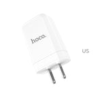 Wall charger “C45 Cool rotary” US / EU / UK charging adapter
