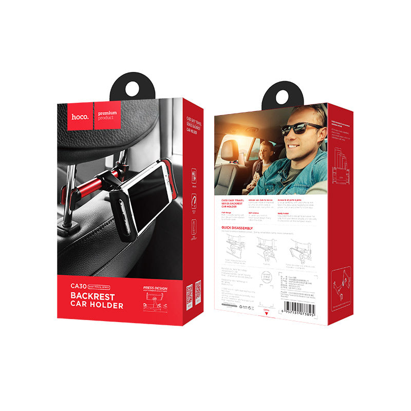 Car holder “CA30 Easy travel” backrest mount for phones tablets