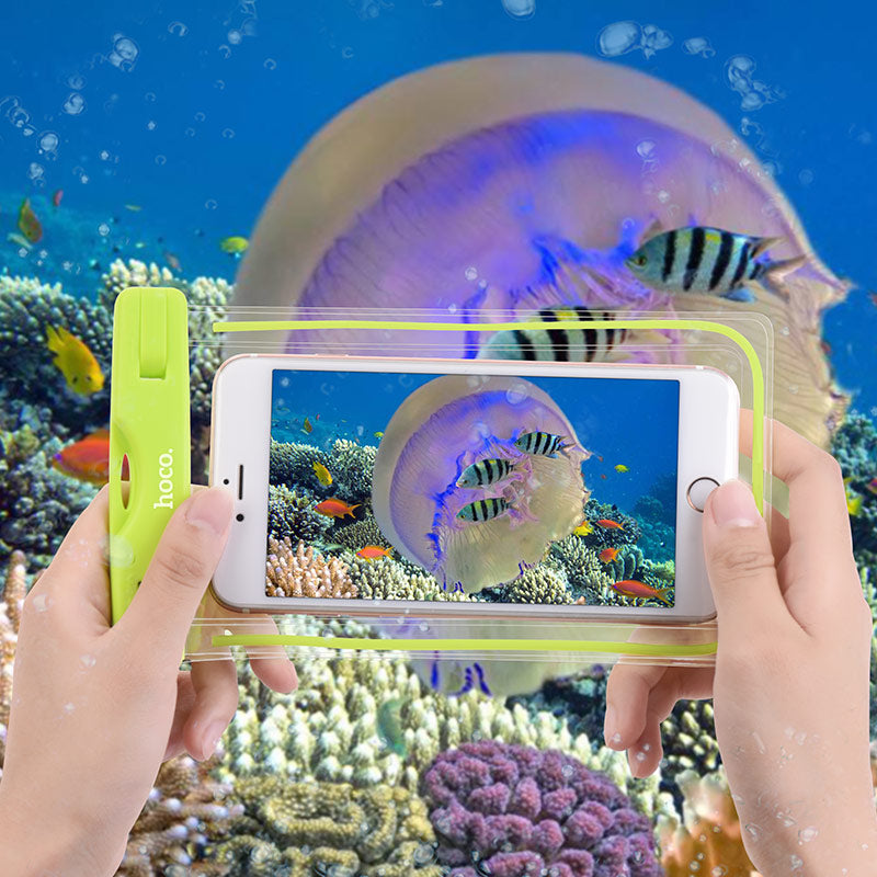 Waterproof case “Clear fantasy” universal swim bag depth 20m