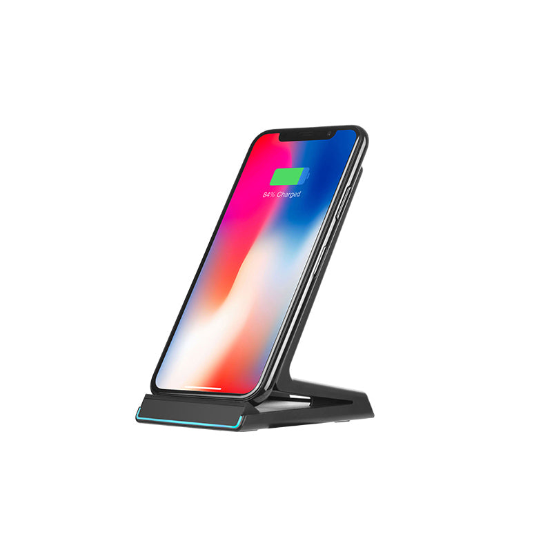 Wireless charger “CW1B Z-shape” portable tabletop charging dock