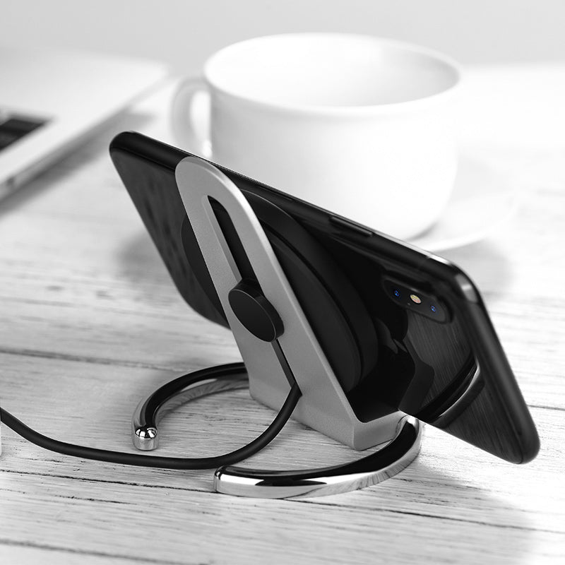 Wireless charger “CW5 Enjoy” portable tabletop charging dock