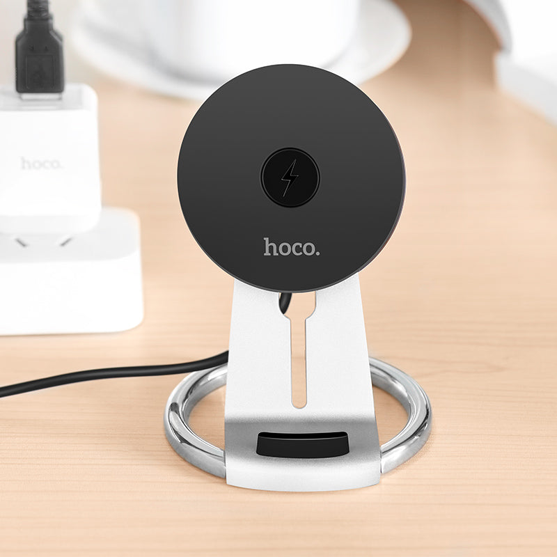 Wireless charger “CW5A Unhindered” portable tabletop charging dock