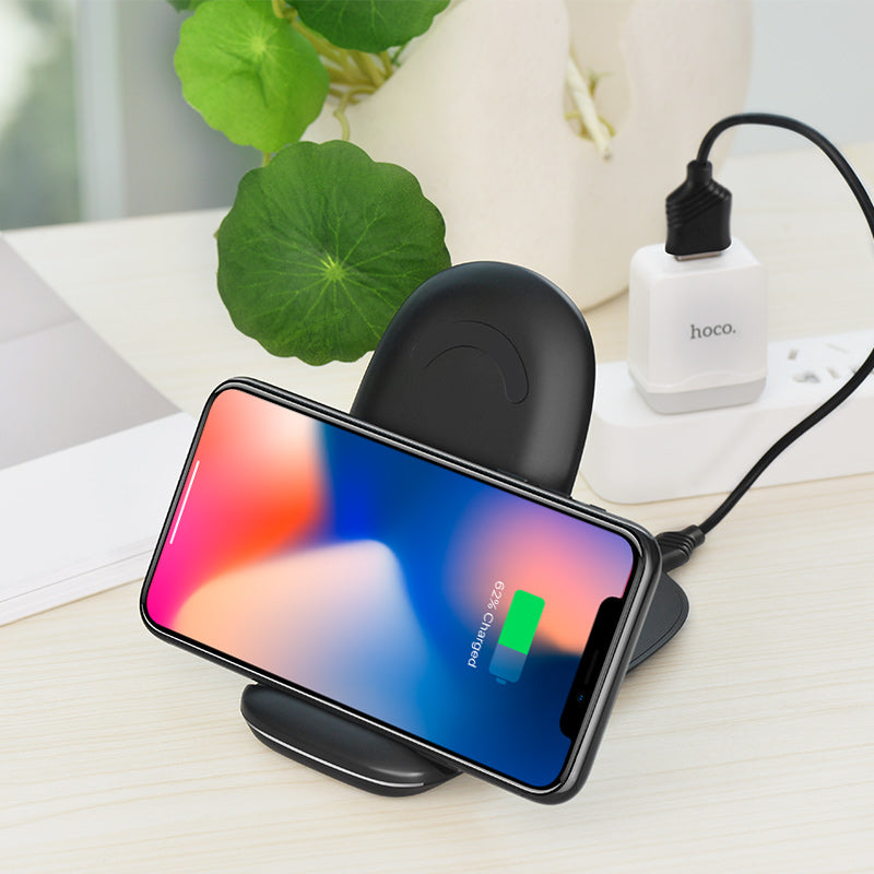Wireless charger “CW7 Excellent” portable tabletop charging dock