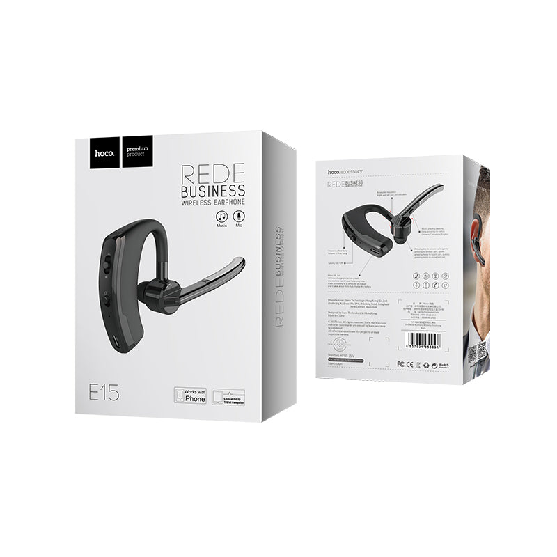 Wireless headset “E15 Rede” earphone with mic