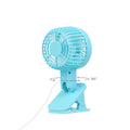 USB fan “F9 Double leaf” desktop clip adjustable angle