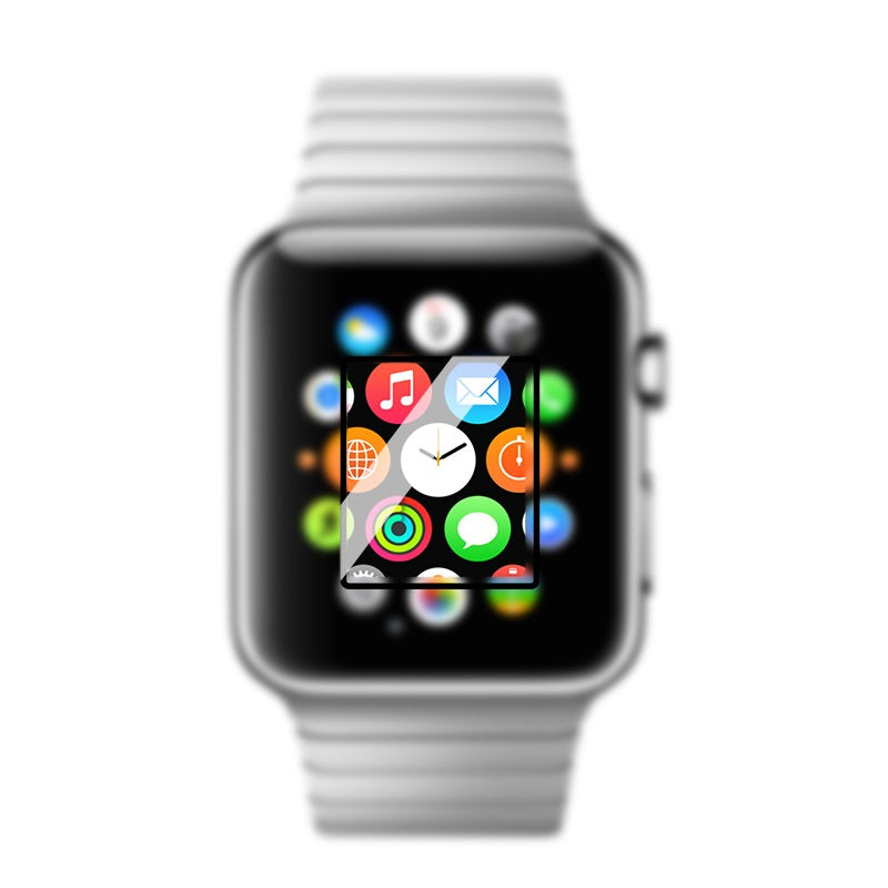 Apple Watch full rim tempered glass screen protector