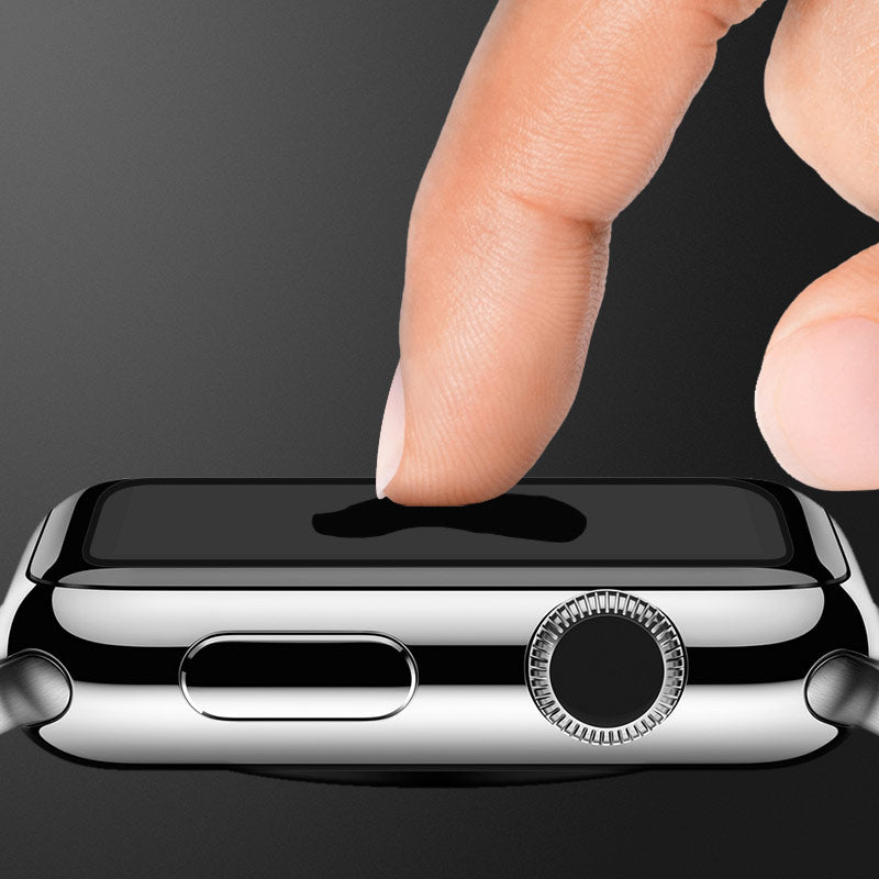 Apple Watch full rim tempered glass screen protector