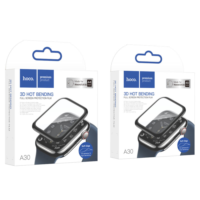 Screen protector for Apple Watch “A30” tempered glass