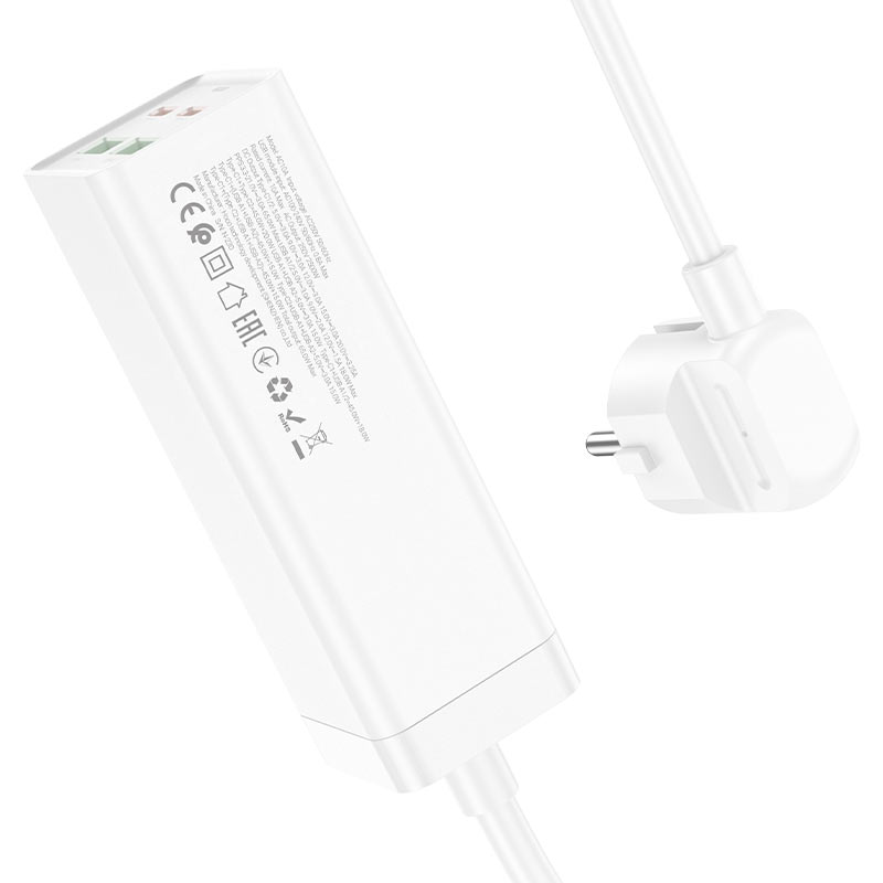 Power strip “AC10A Barry” PD65W GaN + QC3.0 + 1 socket EU