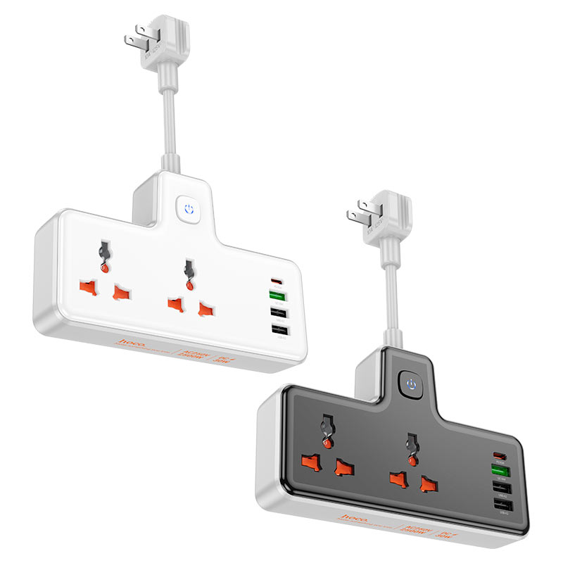 Power strip “AC12 Reise” PD30W + QC3.0 + 2 sockets US