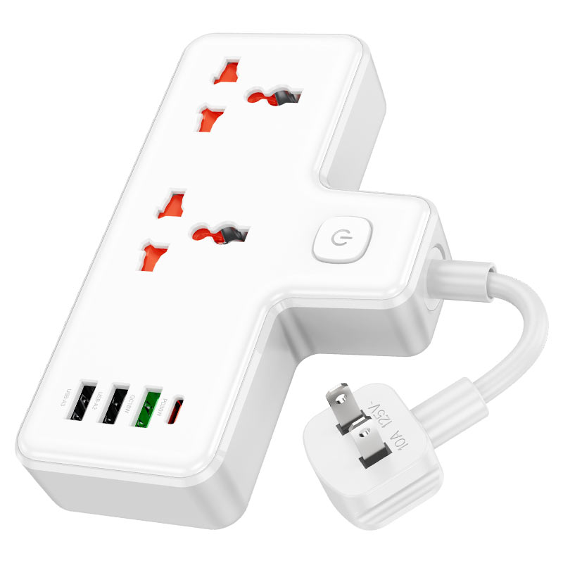 Power strip “AC12 Reise” PD30W + QC3.0 + 2 sockets US