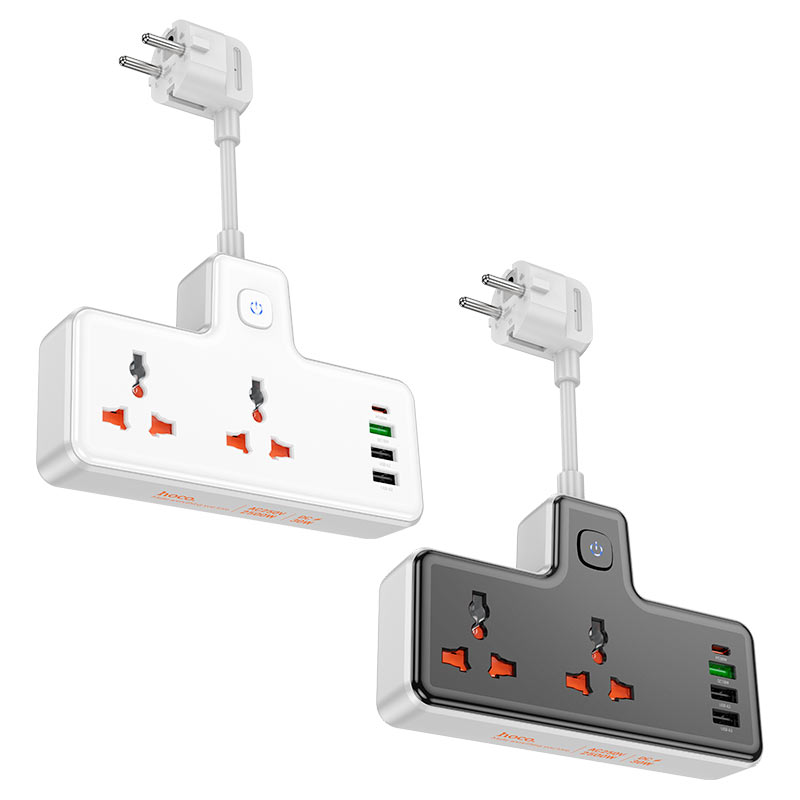 Power strip “AC12A Reise” PD30W + QC3.0 + 2 sockets EU