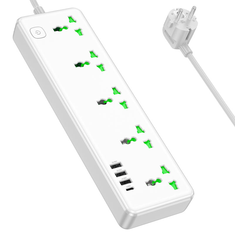 Power strip “AC13A Talento” 5 sockets EU