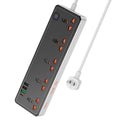 Power strip “AC14 Rico” PD30W + QC3.0 + 5 sockets US