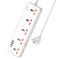 Power strip “AC14A Rico” PD30W + QC3.0 + 5 sockets EU