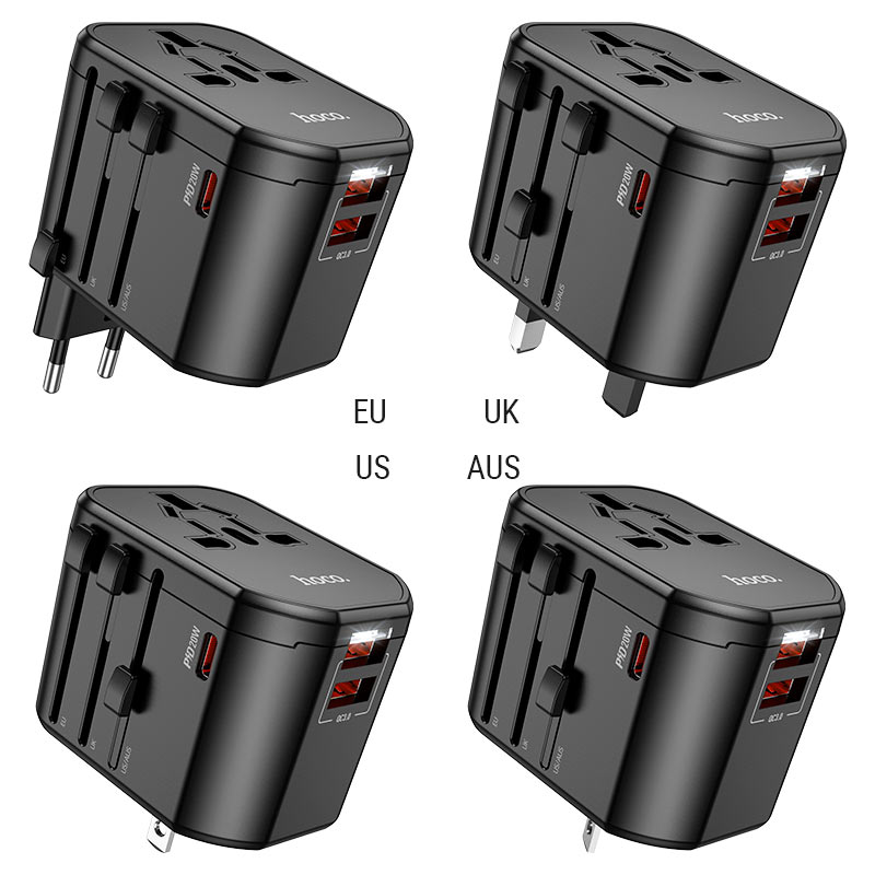 Conversion charger “AC15 Walker” PD20W EU / US / UK / AU