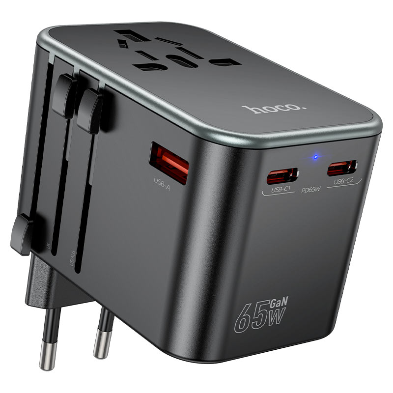 Conversion charger “AC17 Supporter” PD65W EU / US / UK / AU