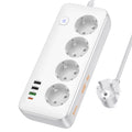 Power strip “AC22 Sunlight” PD30W 4 ports + 4 sockets EU / GER