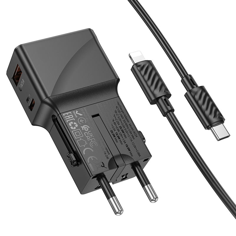 Conversion charger “AC24 Mini” PD25W EU / US / UK / AU