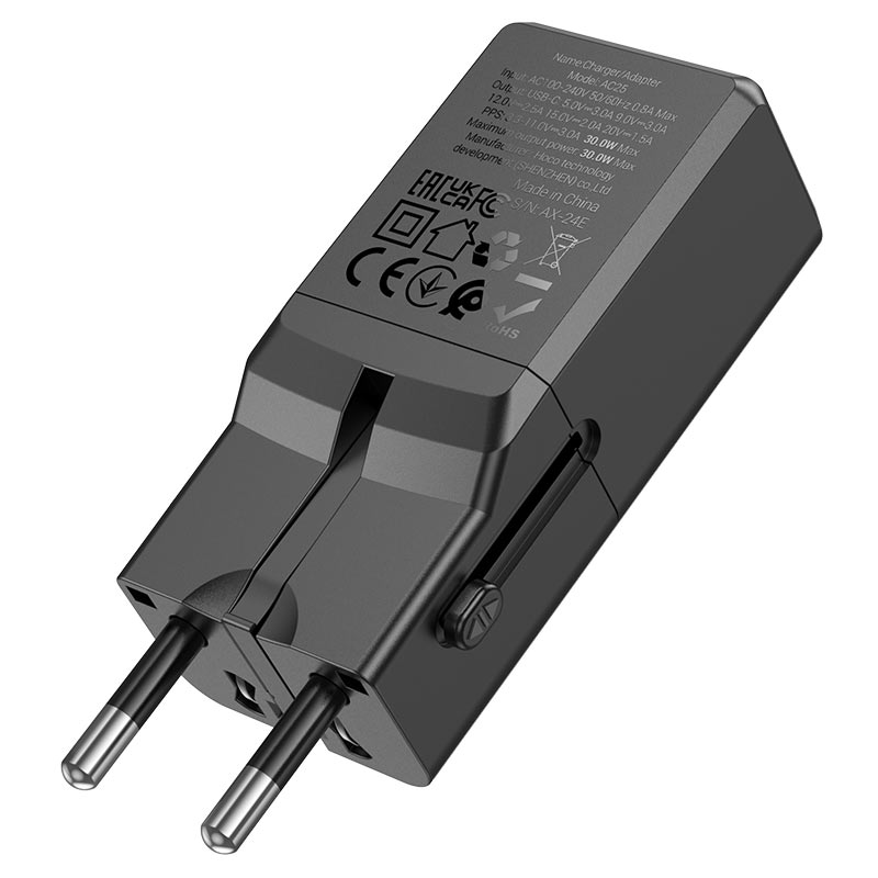 Conversion charger “AC25 Mini” PD30W EU / US / UK / AU