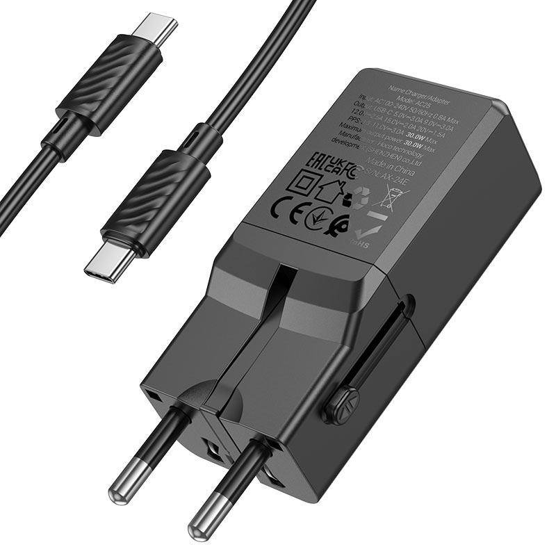Conversion charger “AC25 Mini” PD30W EU / US / UK / AU
