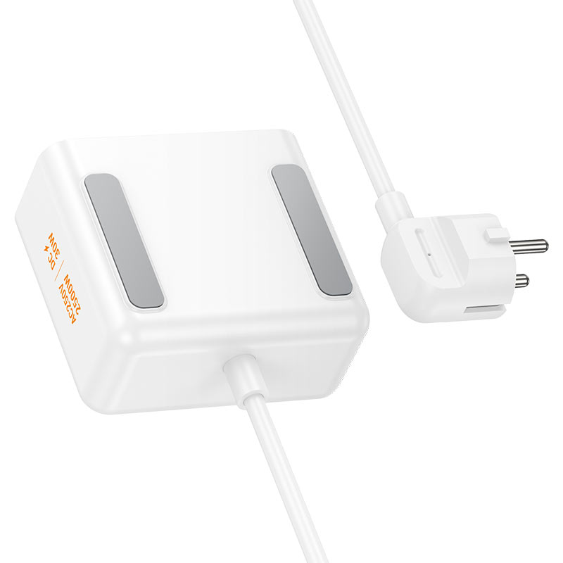 Power strip “AC27 Descanso” PD30W 3 ports + 2 sockets EU / GER