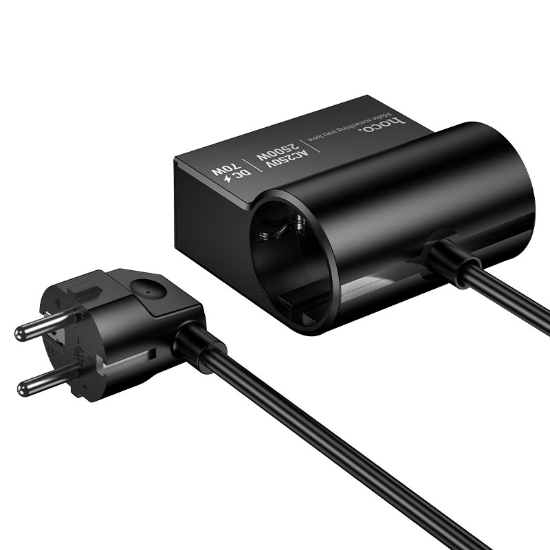 Power strip “AC34 Win” PD70W 4 ports + 2 sockets EU / GER