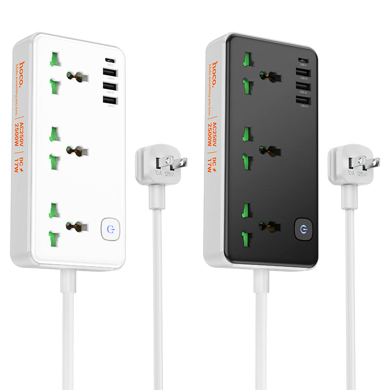 Power strip “AC7 Storm” 3 sockets US