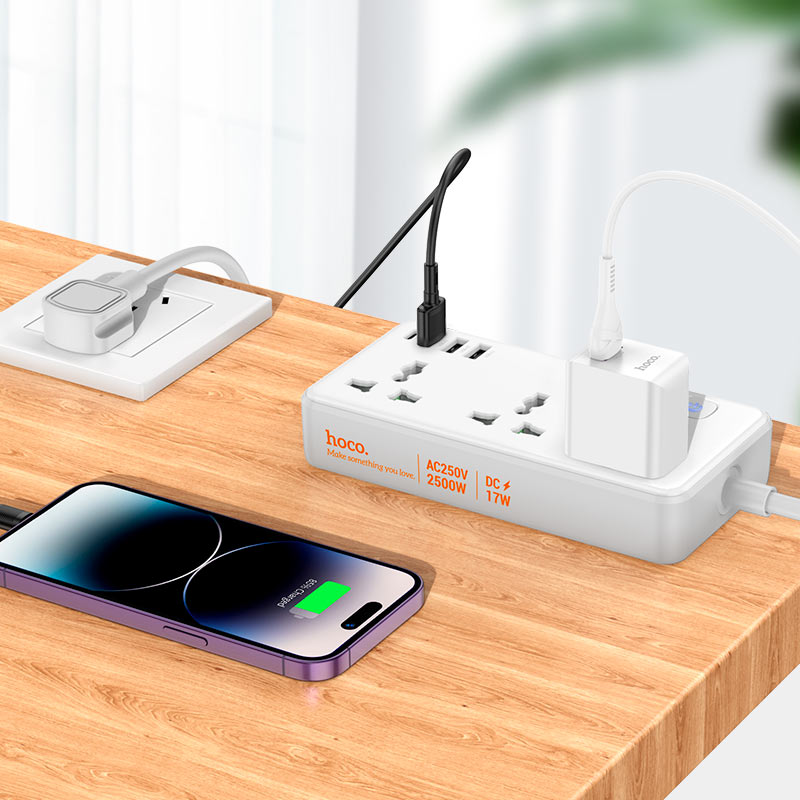 Power strip “AC7 Storm” 3 sockets US