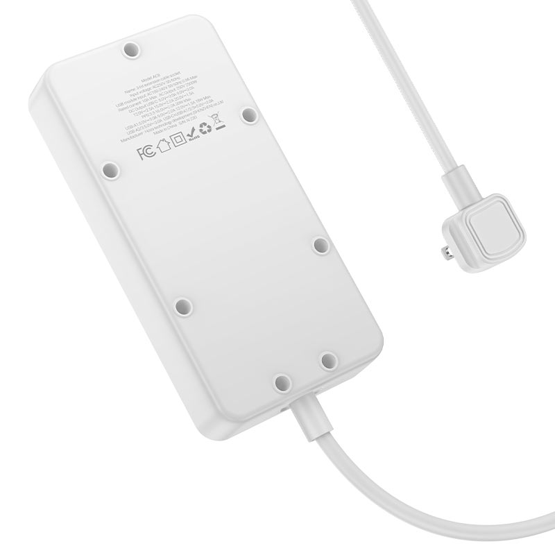 Power strip “AC8 Storm” PD30W + QC3.0 + 3 sockets US