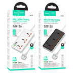 Power strip “AC8 Storm” PD30W + QC3.0 + 3 sockets US