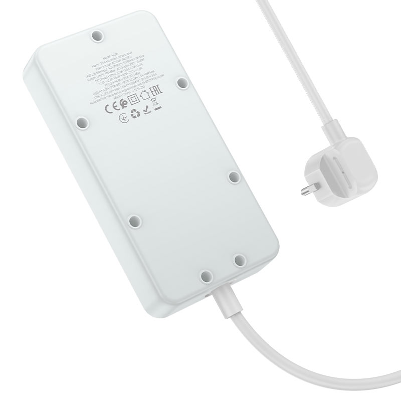 Power strip “AC8A Storm” PD30W + QC3.0 + 3 sockets EU