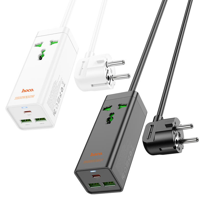 Power strip “AC9A Talent” PD30W + QC3.0 + 1 socket EU