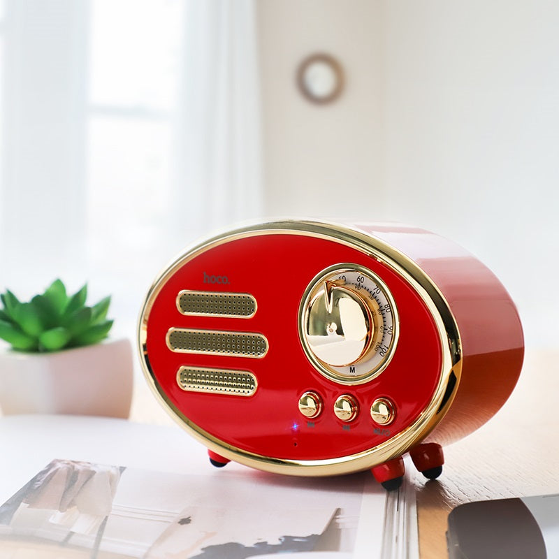 Wireless speaker «BS25 Time» retro portable loudspeaker