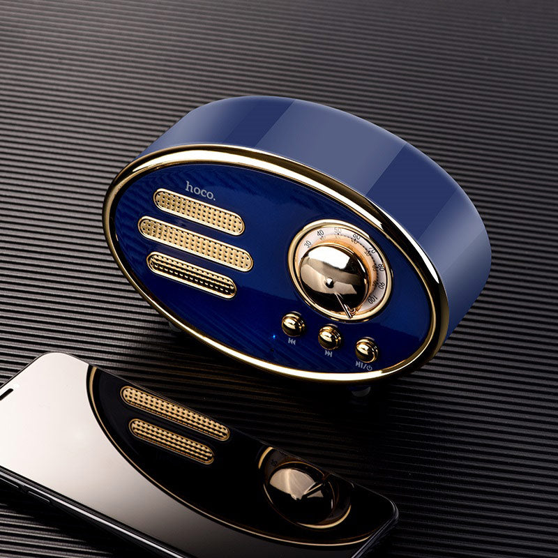 Wireless speaker «BS25 Time» retro portable loudspeaker
