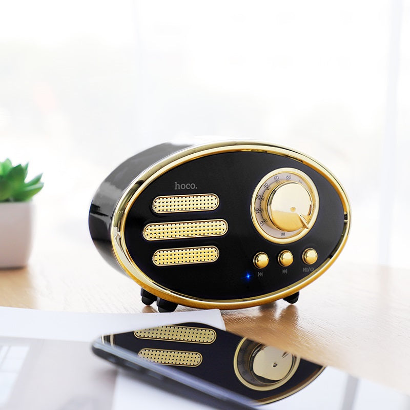 Wireless speaker «BS25 Time» retro portable loudspeaker